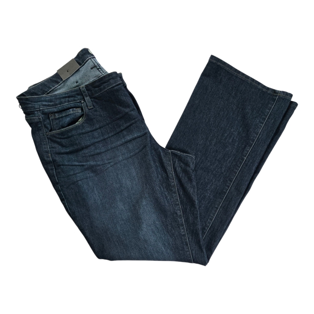 NWT DKNY Curvy Slim Boot Low Rise Dark Blue Jeans Sz 20W